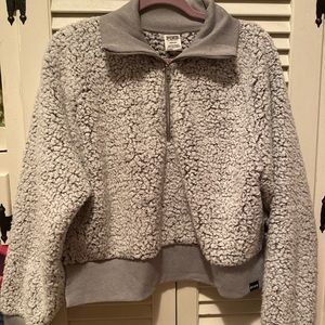 Grey Sherpa Jacket